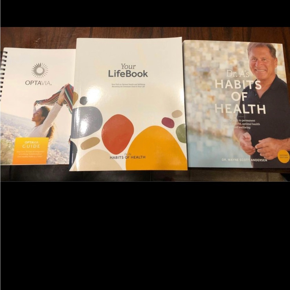 Optavia books all 3 never used